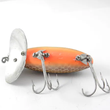 Fred Arbogast Jitterbug Leurre Surface, Tiger, 14g, Bavette Alu, #1186