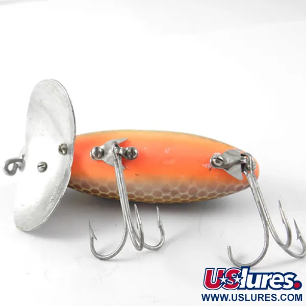Fred Arbogast Jitterbug Leurre Surface, Tiger, 14g, Bavette Alu, #1186