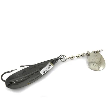 Johnson Silver Minnow Cuillère, Sombre, 14g, Anti-herbe, #1194