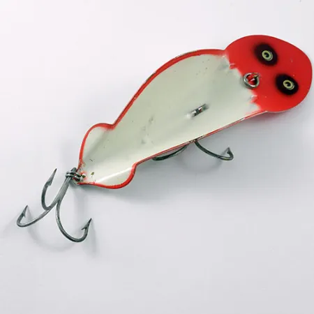 Buck Perry Spoonplug Cuiller, Rouge / Blanc, 21g, Profondeur, #1207