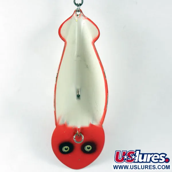 Buck Perry Spoonplug Cuiller, Rouge / Blanc, 21g, Profondeur, #1207