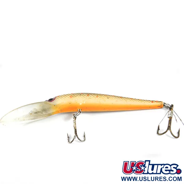Storm Deep Jr Thunder Stick Minnow, Olive-Or, 9g, Plongeant, #1228
