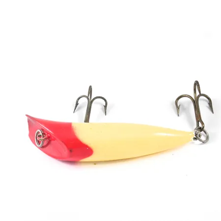 Canadian Wiggler Leurre, Rouge / Blanc, 28g, Corps Creux, #1236