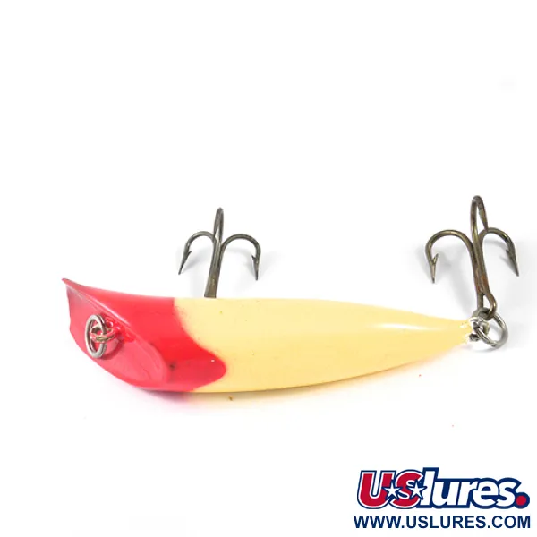 Canadian Wiggler Leurre, Rouge / Blanc, 28g, Corps Creux, #1236