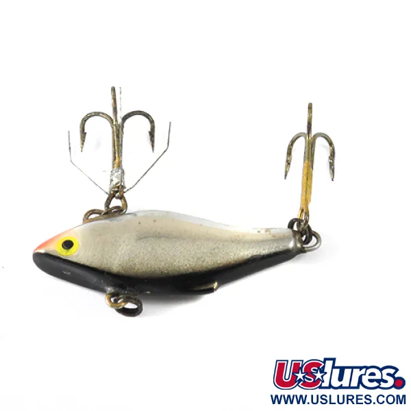 Rattlin' Rapala Crankbait Lipless, Argenté, 7g, Vintage, #1246