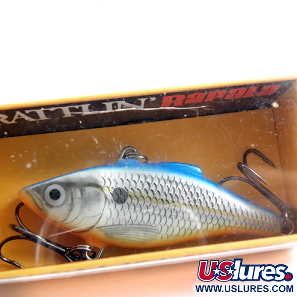 Rattlin' Rapala Lipless Crankbait, Carpe, 14g, coulant, #1248