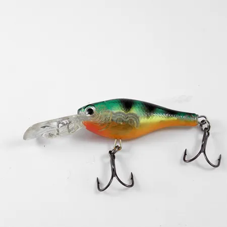 Rapala Glass Shad Rap Poisson-nageur, Perch, 5,5g, Holographique, #1250