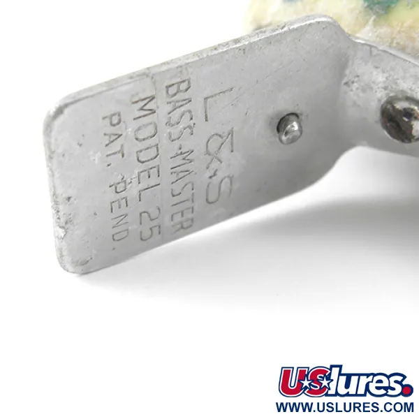 MirrOlure Bass-master model 25 Articulé, Vert, 10g, Yeux Verre, #1261