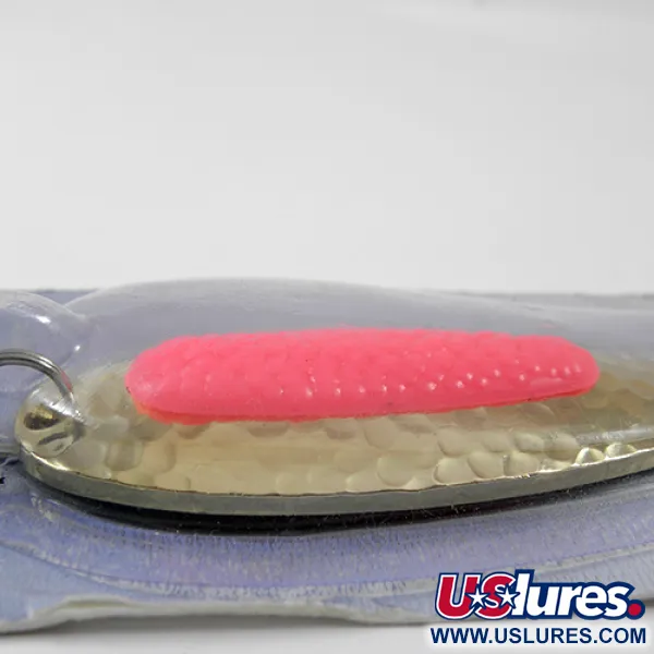 Blue Fox Pixee Cuillère, Pink / Gold (plaqué or), 24g, martelée, #1274