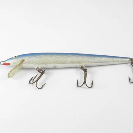 Rapala Original Floater Leurre, Bleu clair/Argent, 7g, Balsa, #1275