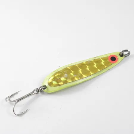 Luhr Jensen Krocodile Die #4 Cuillère, Jaune, 14g, Longue distance, #1290