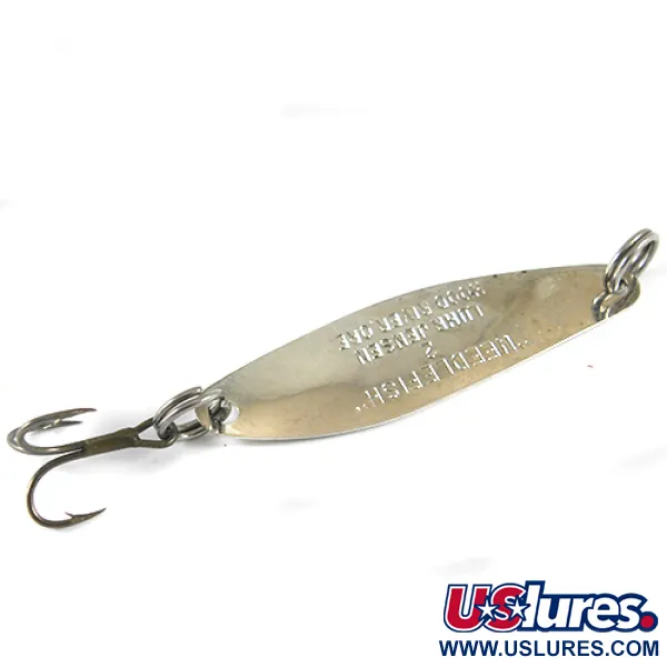 Luhr Jensen Needlefish 2 Cuillère, Nickel / Hologramme, 3g, #1312