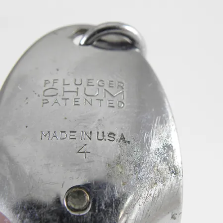 Pflueger Chum Weedless cuillère, Nickel, 19g, anti-herbe, #1317