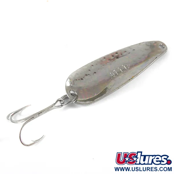 JEEP Cuillère ondulante, Nickel, 11g, Finition martelée, #1321