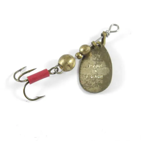 Mepps Aglia 0 Cuiller tournante, Laiton, 2.2g, Palette Laiton, #1326