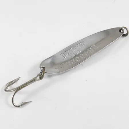 Luhr Jensen Krocodile Die #4 Cuiller, Nickel/Vert, 17g, Écailles, #1328