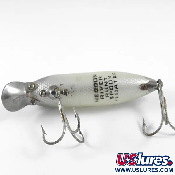 Heddon River Runt Leurre, Noir/Gris, 12,5g, Bavette Métal, #1329