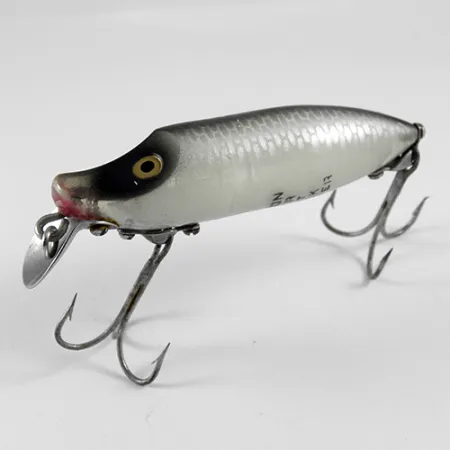 Heddon River Runt Leurre, Noir/Gris, 12,5g, Bavette Métal, #1329