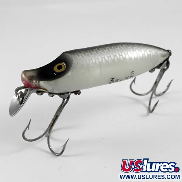 Heddon River Runt Leurre, Noir/Gris, 12,5g, Bavette Métal, #1329