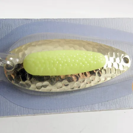 Blue Fox Pixee Cuiller, Jaune Fluo / Or, 24g, Plaqué Or 24K, #1332