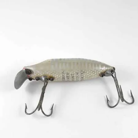 Leurre Heddon River Runt Floater, Blanc / Gris, 12,5g, Vintage, #1354