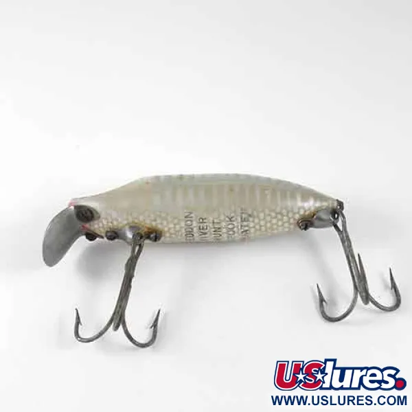 Leurre Heddon River Runt Floater, Blanc / Gris, 12,5g, Vintage, #1354