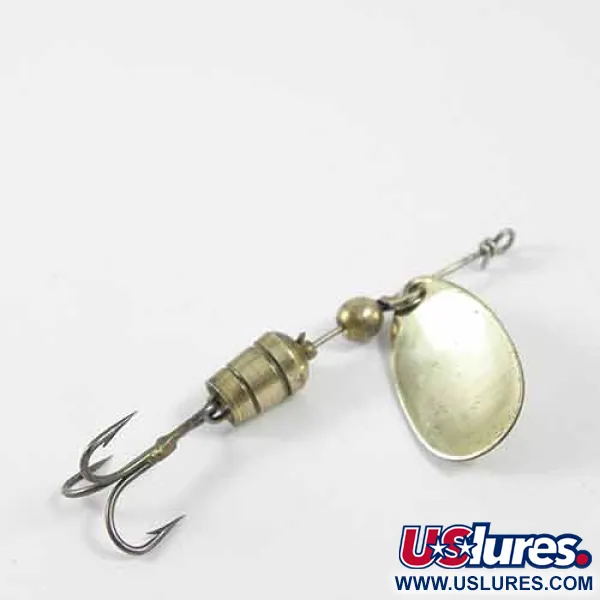 Mepps Aglia 1 Cuillère Tournante, Laiton, 3.5g, Palette Classique, #1357