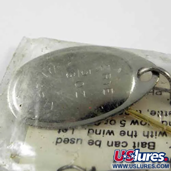 Erie Dearie Walleye Killer Cuiller Plombée, Nickel, 9g, USA, #1360