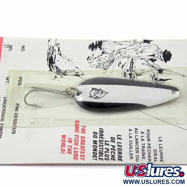 Eppinger Dardevle Imp Cuillère, Noir/Blanc/Nickel, 11g, #1363