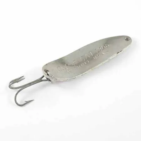 Dardevle Cop-E-Cat 7300 Cuillère, Blanc/Rouge/Nickel, 14g, #1380