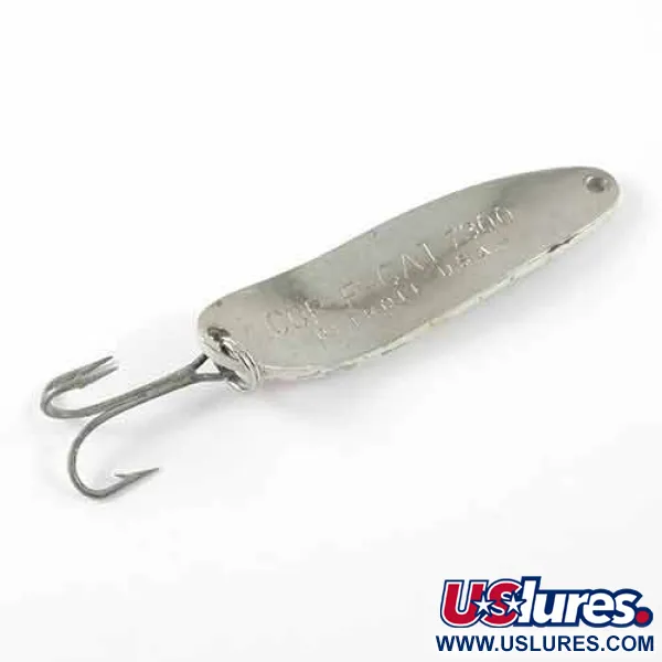 Dardevle Cop-E-Cat 7300 Cuillère, Blanc/Rouge/Nickel, 14g, #1380