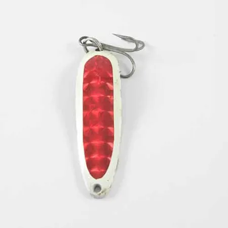 Dardevle Cop-E-Cat 7300 Cuillère, Blanc/Rouge/Nickel, 14g, #1380