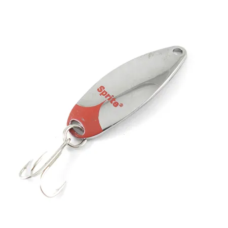 Johnson Sprite Cuillère Ondulante, Nickel / Rouge, 7g, #1425