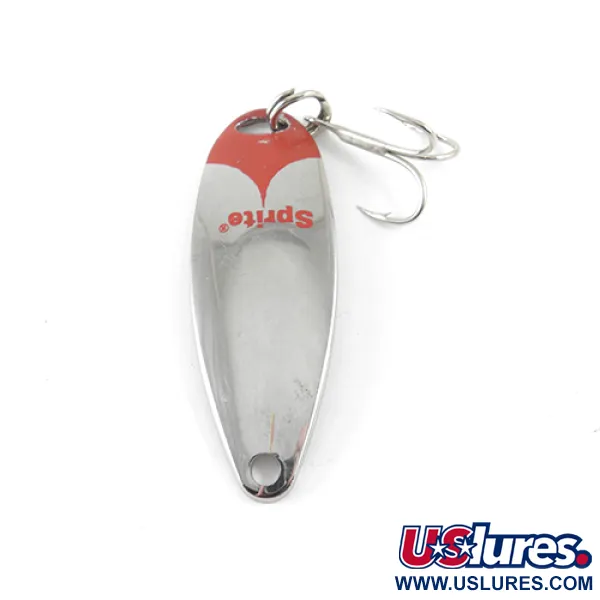 Johnson Sprite Cuillère Ondulante, Nickel / Rouge, 7g, #1425