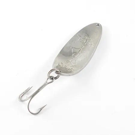 Little Cleo (Hula Girl) Cuiller, Nickel / Blanc, 10g, Vintage, #1441