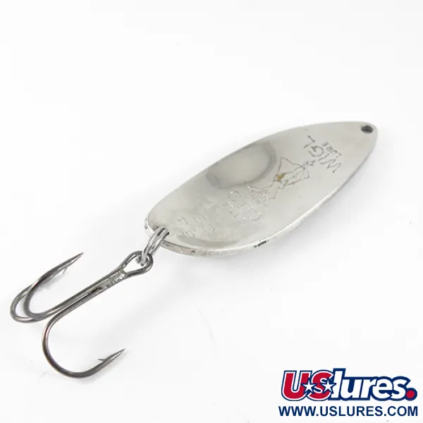 Seneca Little Cleo (Hula Girl) Cuillère, Nickel/Bleu, 21g, #1499