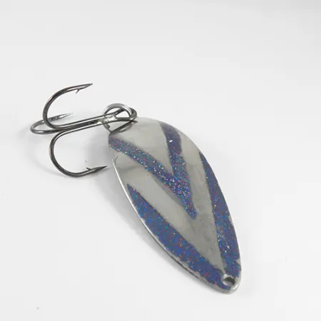 Seneca Little Cleo (Hula Girl) Cuillère, Nickel/Bleu, 21g, #1499