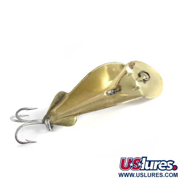 Buck Perry Spoonplug, Laiton, 7g, Contrôle Profondeur, #1500