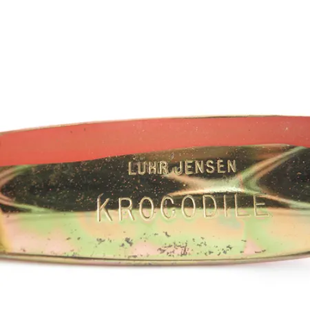 Luhr Jensen Krocodile Ondulante, Rouge/Noir/Doré, 28g, #1508