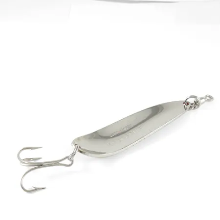 Luhr Jensen Krocodile Cuillère, Nickel/Orange, 28g, Martelé, #1531