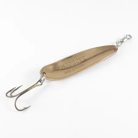 Luhr Jensen Krocodile Cuillère, Cuivre/Rouge, 21g, Martelé, #1535