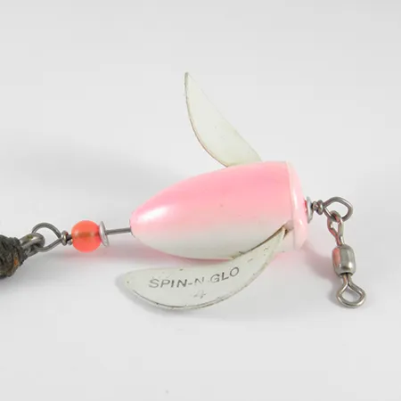 Yakima Bait Worden's Spin-n-Glo Winged, Rose, 4g, Trailer Tinsel, #1544
