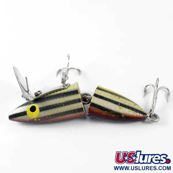 Rockland Super Rocky Articulé, Noir/Brun/Jaune, 5,5g, Vintage, #1568