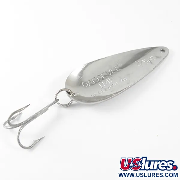 Eppinger Dardevle Imp Cuillère, Nickel, 11g, Finition Brillante, #1569