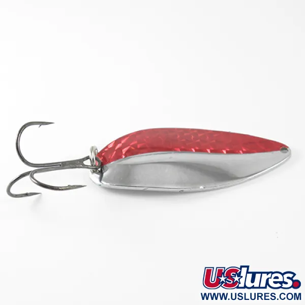 TODDCO Main Liner Cuillère, Nickel / Rouge, 21g, Vintage, #1573