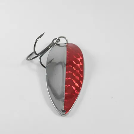 TODDCO Main Liner Cuillère, Nickel / Rouge, 21g, Vintage, #1573