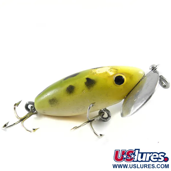 Atlantic Lures Frantic Antic Popper, Grenouille, 6g, Bavette Métal, #1575