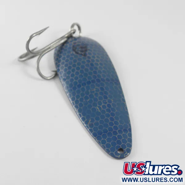 Eppinger Dardevle Cuillère, Bleu / Nickel, 28g, nage rétro, #1596