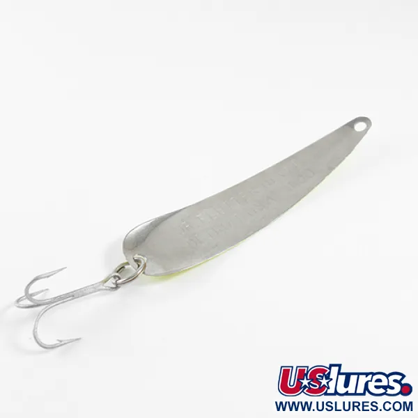 Eppinger JR Flutter Devle 3100 Cuillère, Jaune/Rouge/Nickel, 5g, #1610