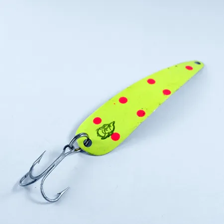 Eppinger JR Flutter Devle 3100 Cuillère, Jaune/Rouge/Nickel, 5g, #1610